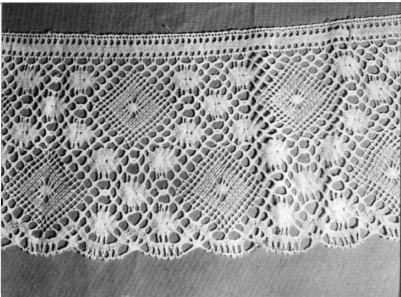 merletto, frammento - manifattura ligure (ultimo quarto sec. XIX)