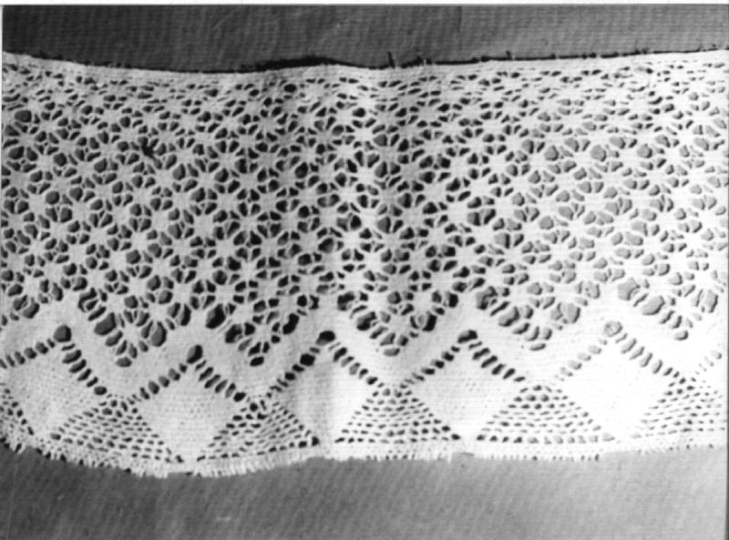 merletto, frammento - manifattura ligure (prima metà sec. XX)
