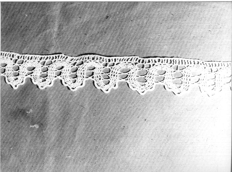 merletto, frammento - manifattura ligure (prima metà sec. XX)