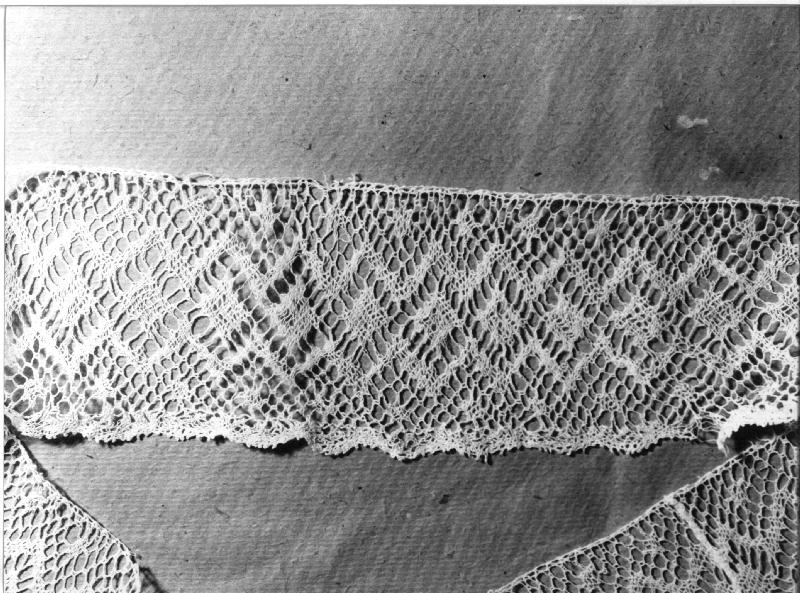 merletto, opera isolata - manifattura ligure (metà sec. XIX)