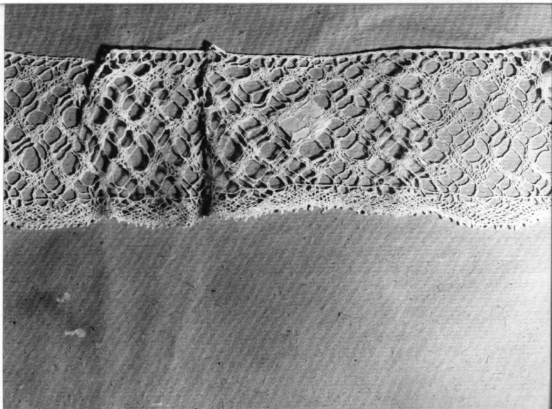 merletto, serie - manifattura ligure (metà sec. XIX)