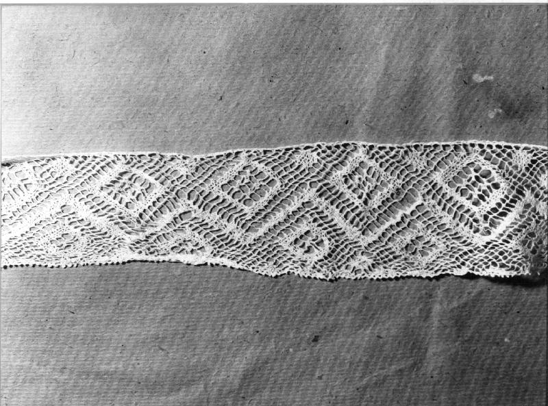 merletto, opera isolata - manifattura ligure (sec. XIX)