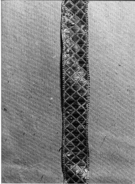 gallone, opera isolata - manifattura ligure (secondo quarto sec. XIX)