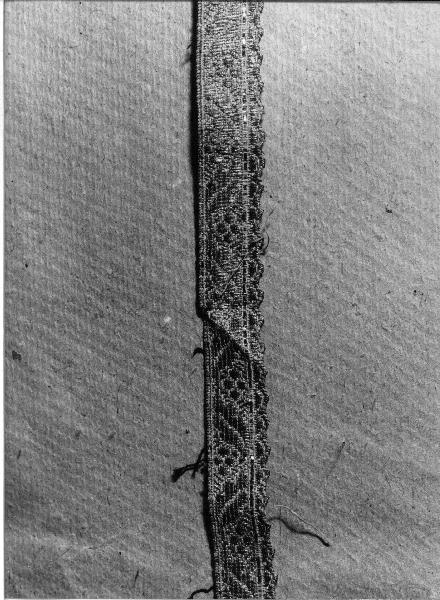 gallone, opera isolata - manifattura ligure (seconda metà sec. XIX)