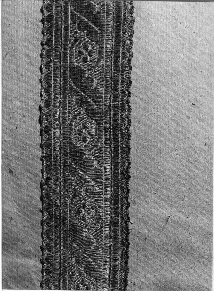 gallone, opera isolata - manifattura ligure (metà sec. XIX)