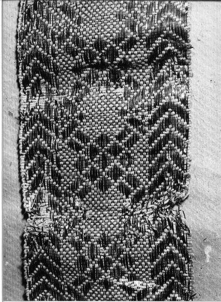 gallone, opera isolata - manifattura ligure (ultimo quarto sec. XIX)