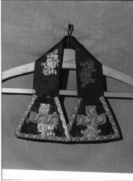 motivi decorativi floreali (manipolo, opera isolata) - manifattura ligure (metà sec. XIX)