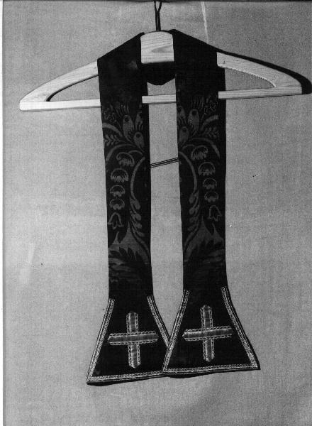 stola, opera isolata - manifattura ligure (prima metà sec. XIX)