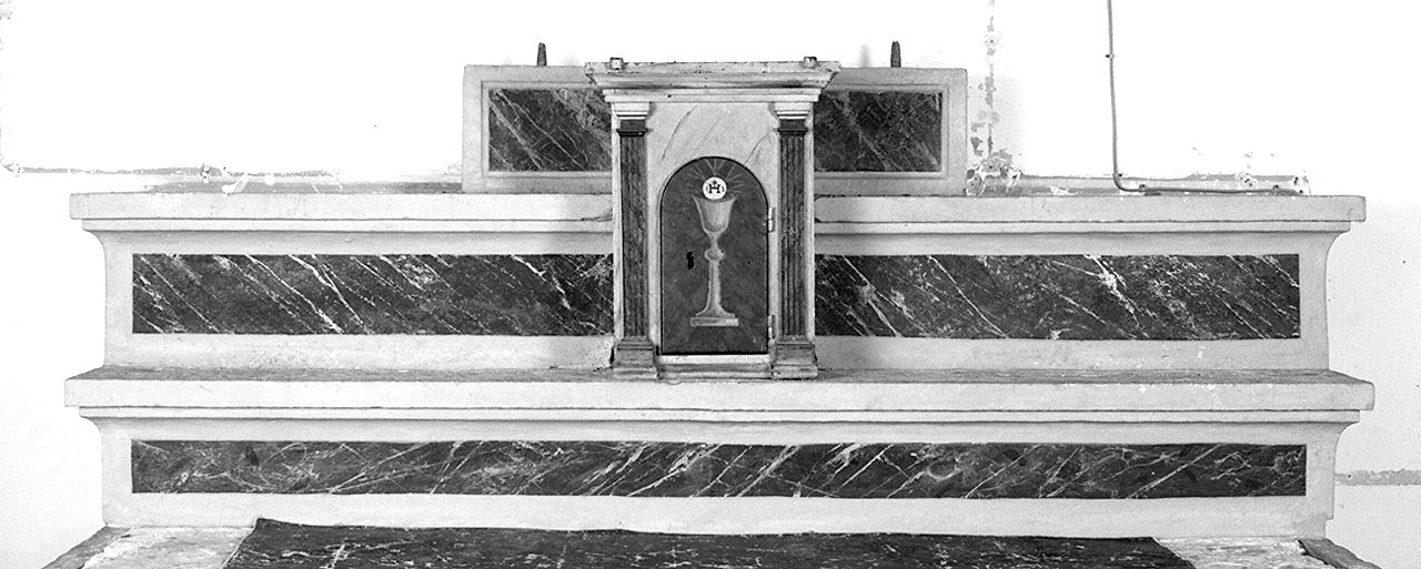 altare - produzione toscana (sec. XVIII)