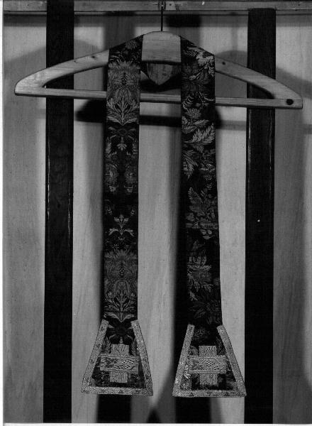 stola, opera isolata - manifattura ligure (metà sec. XIX)