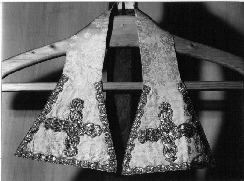 manipolo, opera isolata - manifattura ligure (metà sec. XVIII)