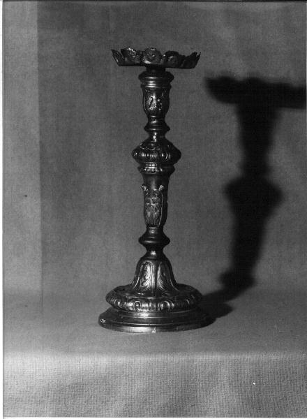 candeliere, serie - bottega ligure (inizio sec. XIX)