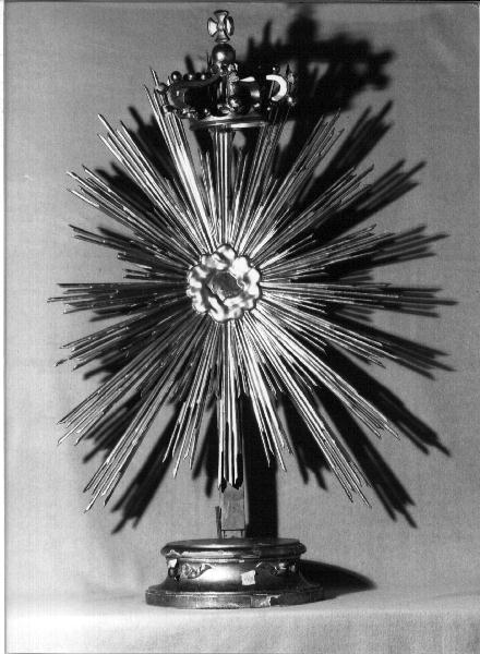 tronetto per esposizione eucaristica, opera isolata - bottega ligure (secc. XIX/ XX)