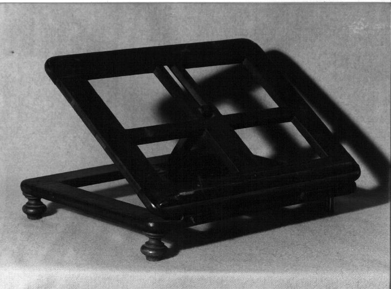 leggio d'altare, opera isolata - PRODUZIONE LIGURE (seconda metà sec. XIX)