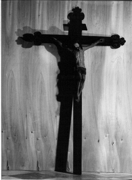 CRISTO CROCIFISSO (crocifisso, opera isolata) - bottega ligure (prima metà sec. XIX)