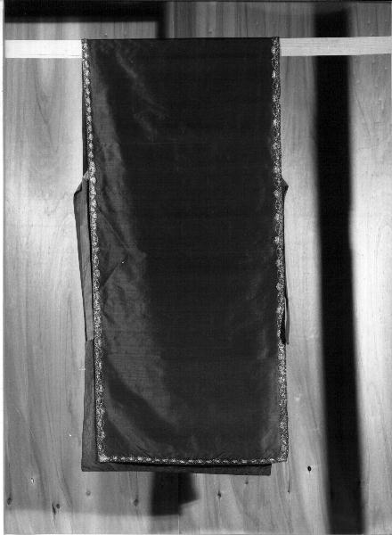 velo omerale, opera isolata - manifattura ligure (fine/inizio secc. XIX/ XX)