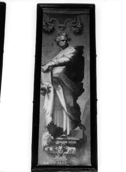 SAN PIETRO (dipinto, elemento d'insieme) di Brandimarte Benedetto (attribuito) (fine sec. XVI)