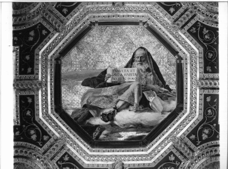 Isaia (?) (dipinto, elemento d'insieme) - ambito ligure (ultimo quarto sec. XIX)