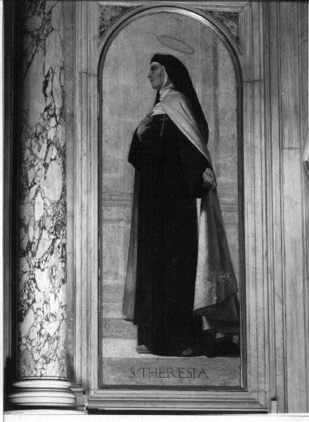 Santa Teresa d'Avila (dipinto, elemento d'insieme) di Luxoro Alfredo (ultimo quarto sec. XIX)