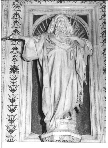 ABRAMO (statua, elemento d'insieme) di Scanzi Giovanni (ultimo quarto sec. XIX)