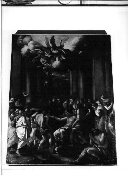 miracolo di San Francesco (dipinto, opera isolata) - ambito ligure (secc. XVII/ XVIII)