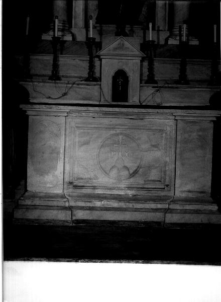 altare, opera isolata - bottega genovese (sec. XX)