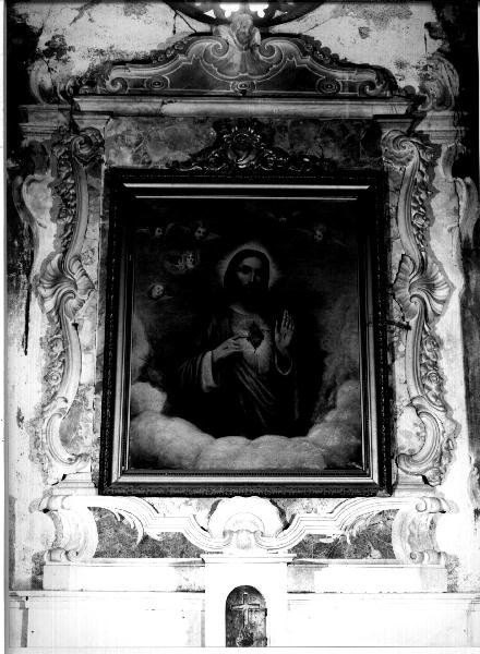 cherubino (ancona, elemento d'insieme) - bottega genovese (fine sec. XIX)