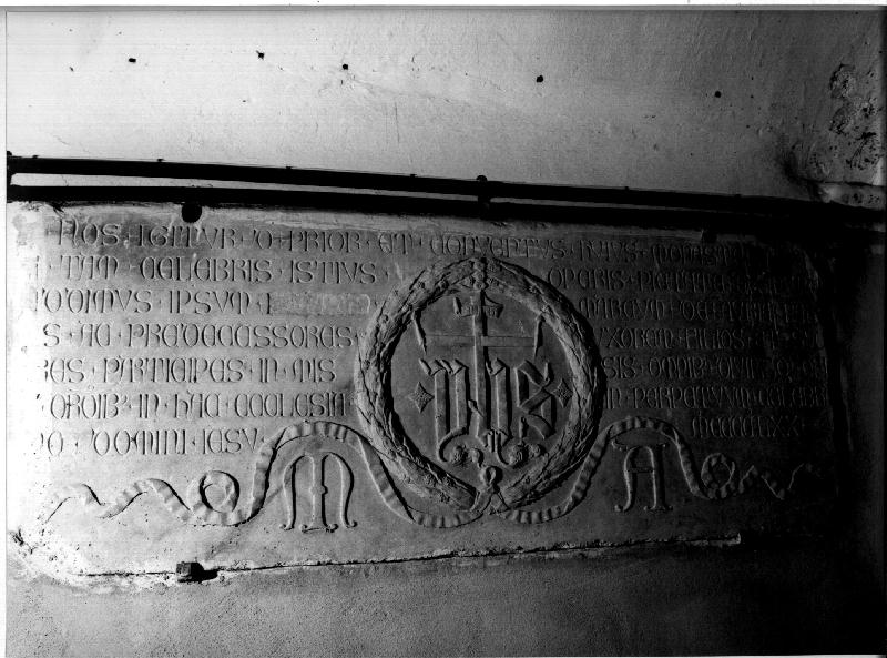 lapide, opera isolata - bottega genovese (sec. XV)