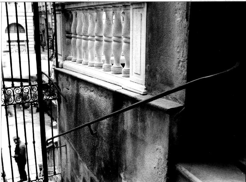 ringhiera, opera isolata - PRODUZIONE LIGURE (sec. XIX)