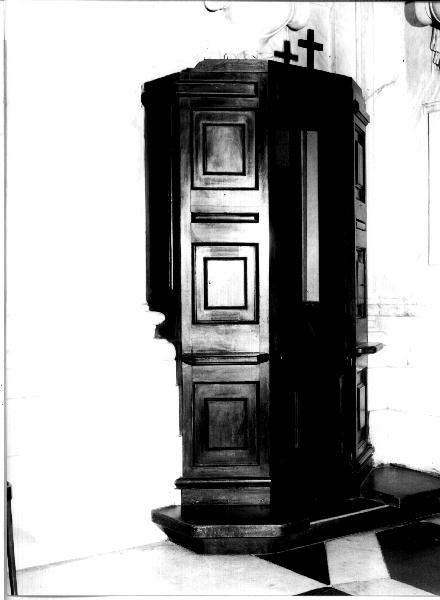 confessionale, coppia - bottega ligure (secc. XIX/ XX)