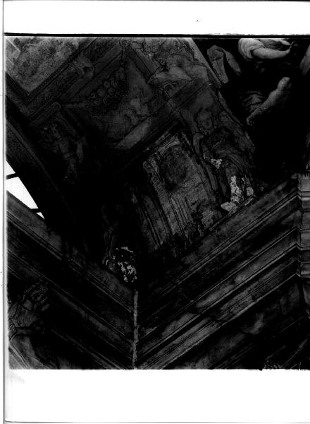 presentazione di Gesù al tempio (decorazione pittorica, elemento d'insieme) di Ansaldo Giovanni Andrea (secondo quarto sec. XVII)