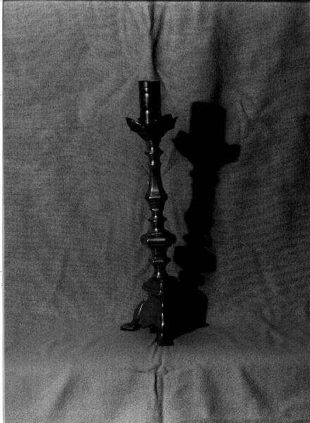 candelabro, opera isolata - PRODUZIONE LIGURE (secc. XIX/ XX)