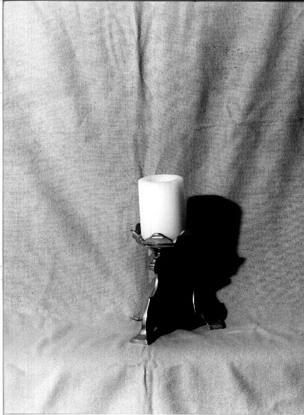 candeliere, opera isolata - PRODUZIONE LIGURE (secc. XIX/ XX)