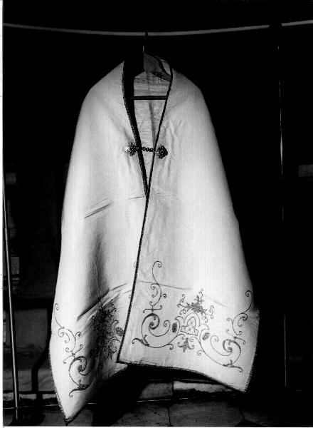 motivi decorativi (velo omerale, opera isolata) - manifattura ligure (primo quarto sec. XX)