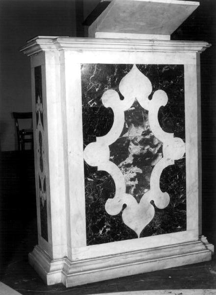 ambone, opera isolata - bottega genovese (sec. XVII)