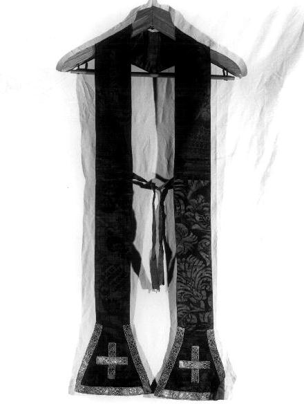 MOTIVI DECORATIVI FLOREALI (stola, elemento d'insieme) - manifattura lucchese (metà sec. XVII, sec. XVIII)