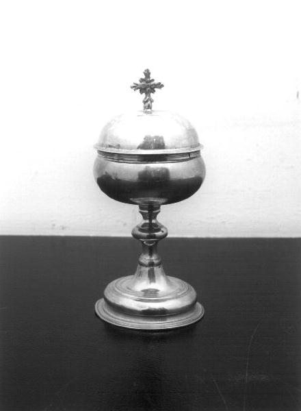 MOTIVI DECORATIVI GEOMETRICI (pisside, opera isolata) - bottega genovese (sec. XVIII)