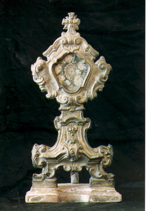 RELIQUIARIO - A OSTENSORIO - bottega napoletana (fine sec. XVIII)