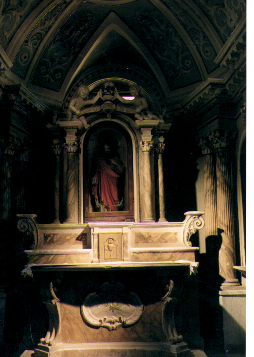 altare - ambito abruzzese (metà sec. XIX)