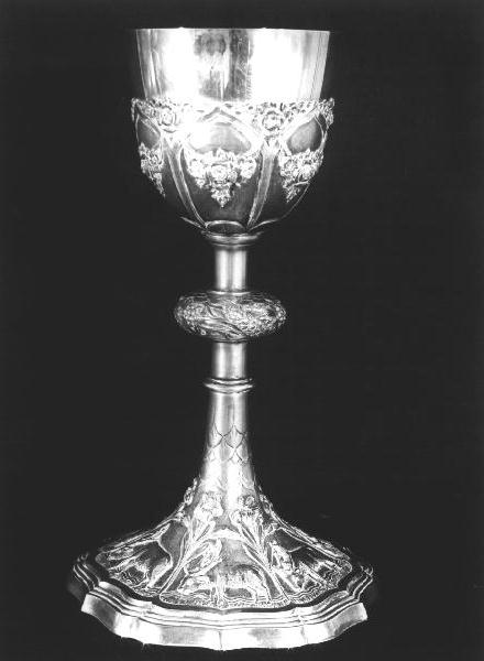 calice, opera isolata - bottega ligure (prima metà sec. XX)