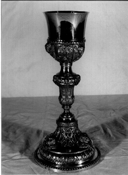 motivi decorativi (calice, opera isolata) - bottega genovese (sec. XIX)