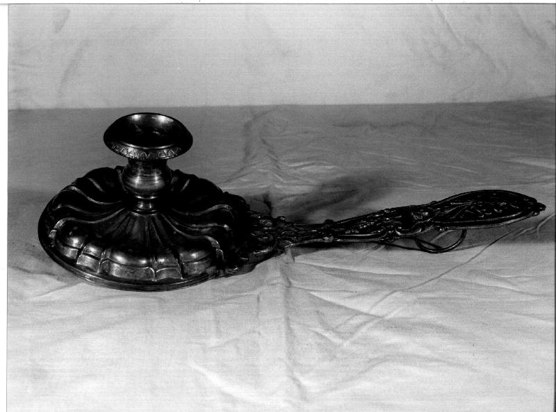 motivi decorativi (palmatoria, opera isolata) - bottega genovese (secc. XIX/ XX)