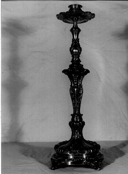 motivi decorativi (candeliere, serie) - bottega genovese (primo quarto sec. XX)