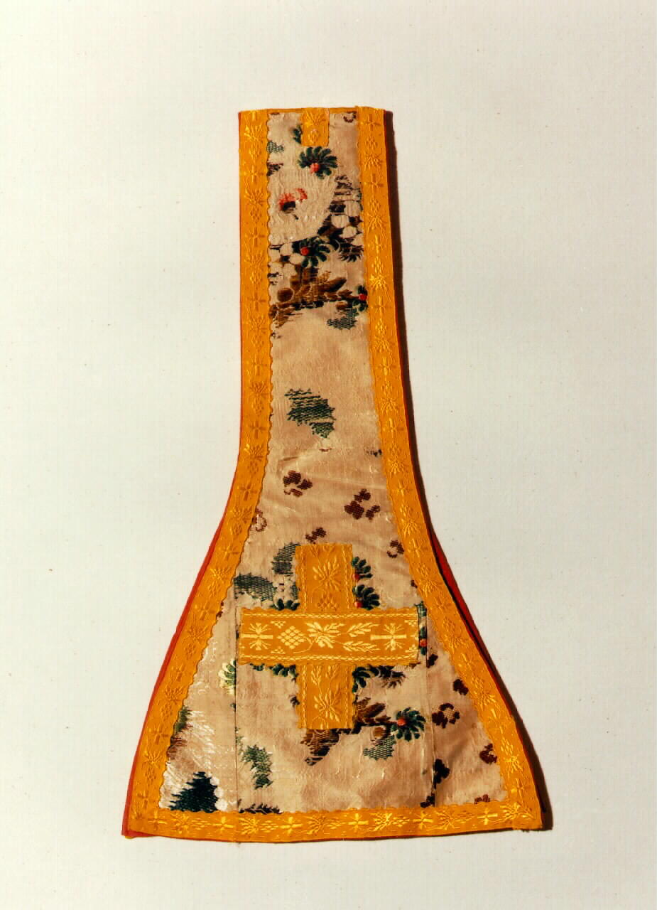 manipolo - manifattura siciliana (Seconda metà sec. XIX)