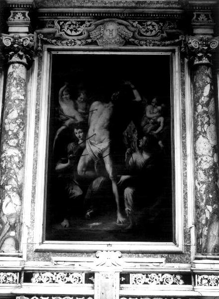 MARTIRIO DI SAN SEBASTIANO (dipinto, elemento d'insieme) di Procaccini Giulio Cesare (secc. XVI/ XVII)
