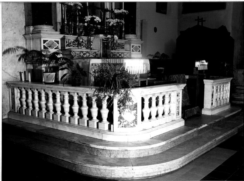 balaustrata, opera isolata - ambito ligure (prima metà sec. XVIII)