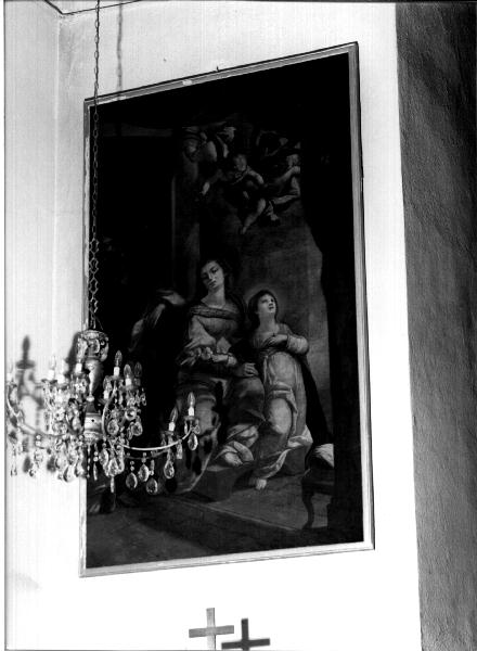 S. ANNA CON LA MADONNA GIOVINETTA, Sant'Anna (dipinto, opera isolata) - ambito ligure (sec. XVII)