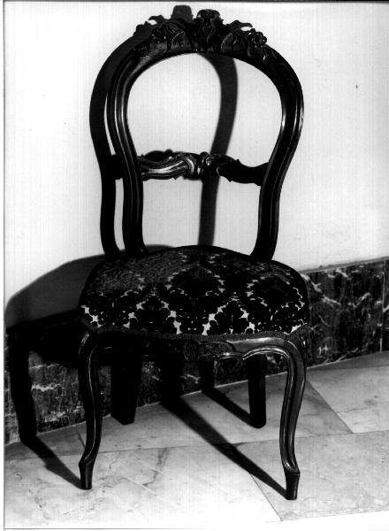 sedia, serie - ambito ligure (fine/inizio secc. XIX/ XX)