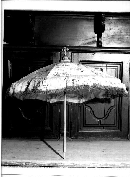 ombrellino processionale, opera isolata - ambito ligure (prima metà sec. XIX)