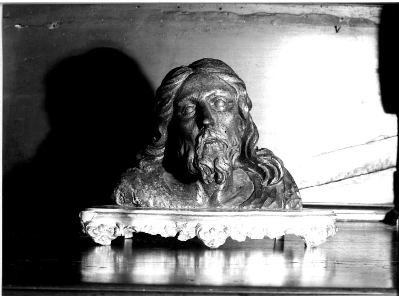 testa di Cristo (scultura, opera isolata) - ambito ligure (sec. XVIII)